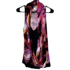 Jennifer Lopez Multi Colored Blouse p2p-20-23 rayon